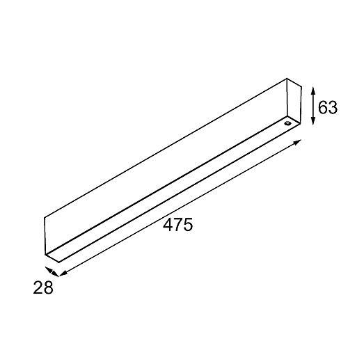 Track 48V Surface Mounted Gear For Suspended Installation